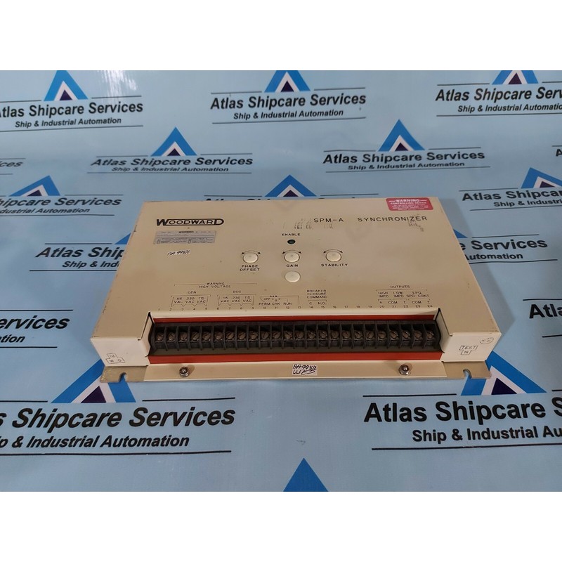 WOODWARD 9905-001 SPM-A SYNCHRONIZER REV.C