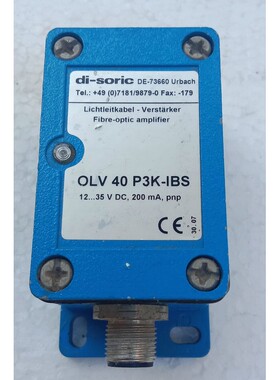 DI-SORIC OLV 40 P3K-IBS 纤维-OPTIC AMPLIFIRE