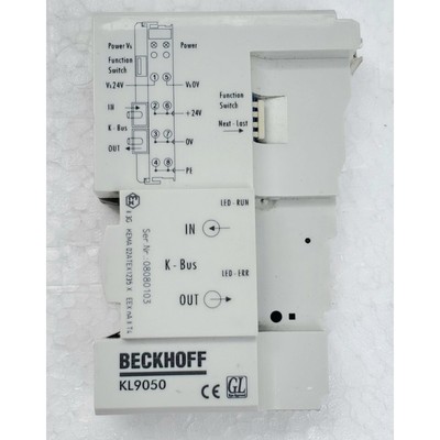 BECKHOFF KL9050 Terminal Bus Extensión Acoplador Modulo