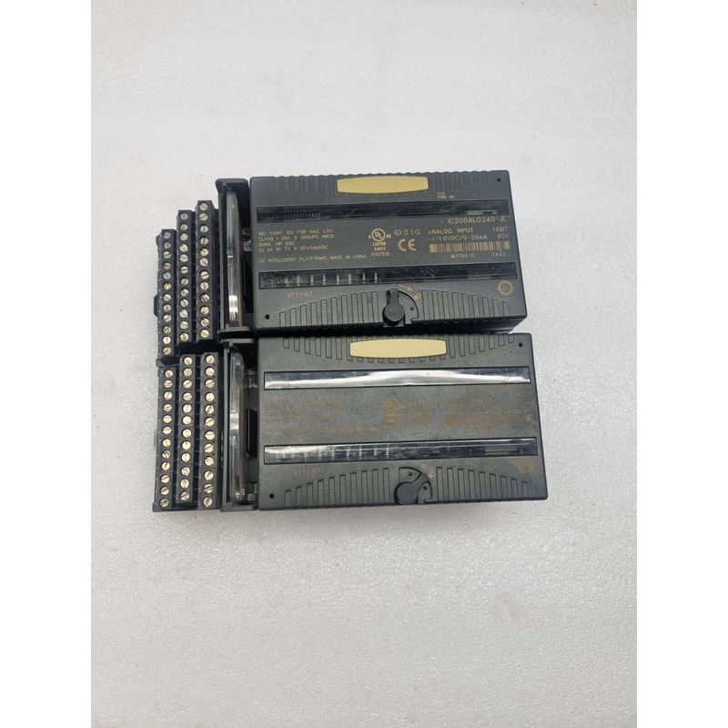 GE IC200ALG240-JE Analogico Input Modulo Set Di 2 Gratis Spe