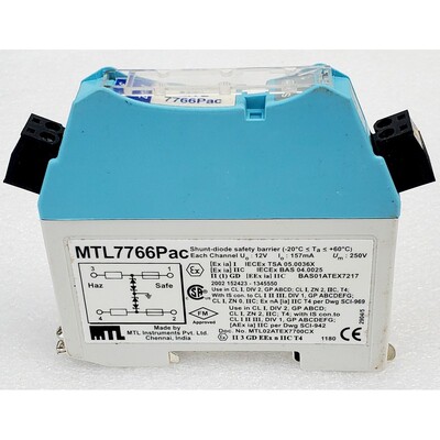 MTL INSTRUMENTS MTL7766PAC SHUNT-DIODE SAFETY BARRIER NEW