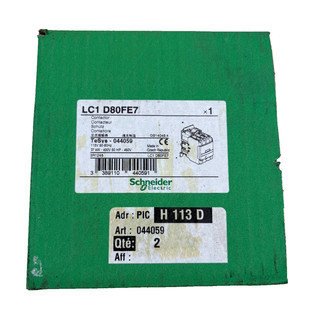 SCHNEIDER ELECTRIC LC1 D80FE7 044059 CONTACTEUR x1