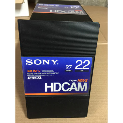 Lot de 6 Sony BCT-22HD BCT22HD HDCAM Hdvs