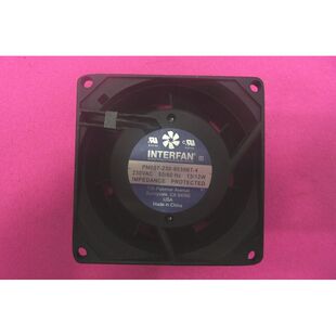 Interfan PM037-230-8038BT-4 230VAC 50/60 Hz 13/12w 正方形,二