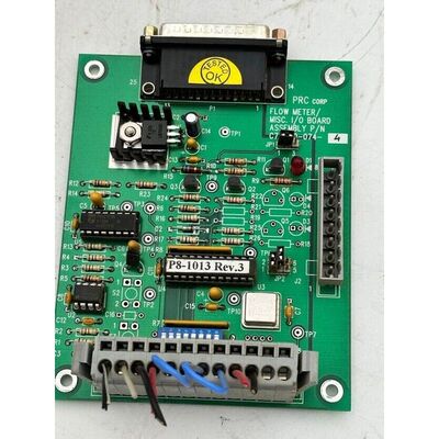 PRC CORP FLOW METER/MISC. I/O BOARD ASSEMBLY P/N C7-940-074-