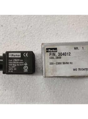 Parker Coil ZB09 9W 220-230/50-60Hz VDE-Reg. Nr. 4519