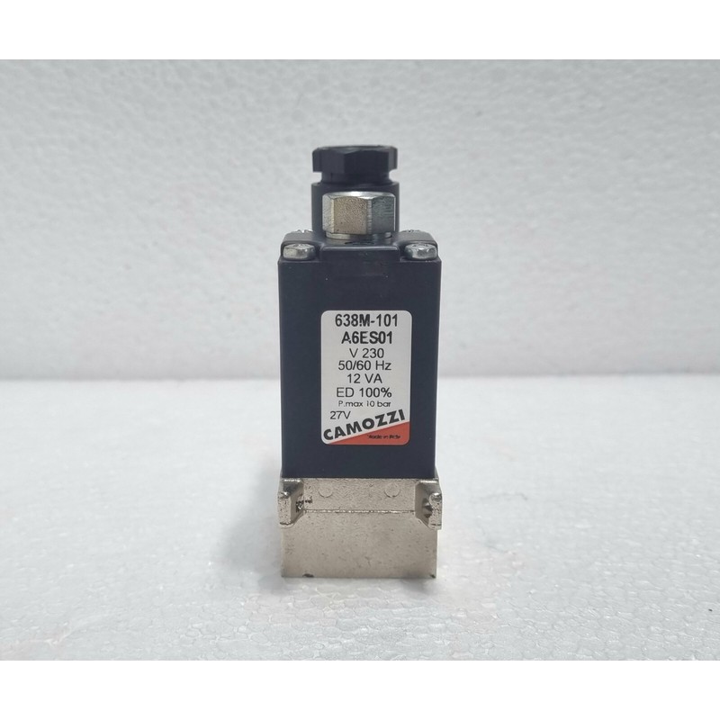 Camozzi 638M-101 A6ES01 V230 50/60Hz 12VA P.Max 10Baar Solen