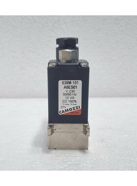 Camozzi 638M-101 A6ES01 V230 50/60Hz 12VA P.Max 10Baar Solen