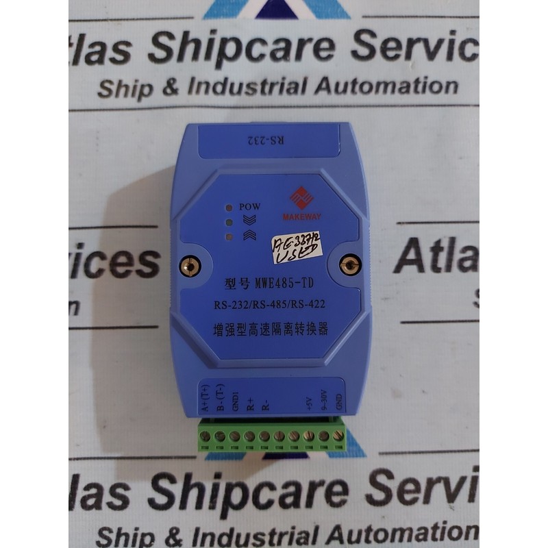 MAKEWAY MWE485-TD Rs-232/Rs-485/Rs-422 Alta Velocità Isolat