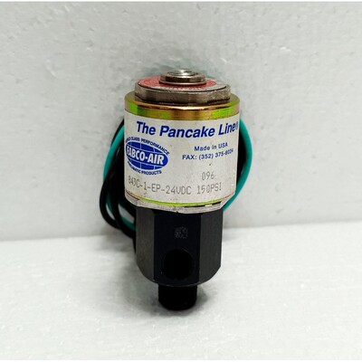 Fabco-Air 843C-1-EP-24VDC 电磁阀 带 Peter Paul 线圈 150 PSI