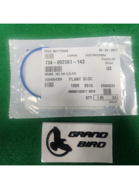 LAM RESEARCH 734-092561-143 O 形环,0103 DIA C/S,FSI,全新