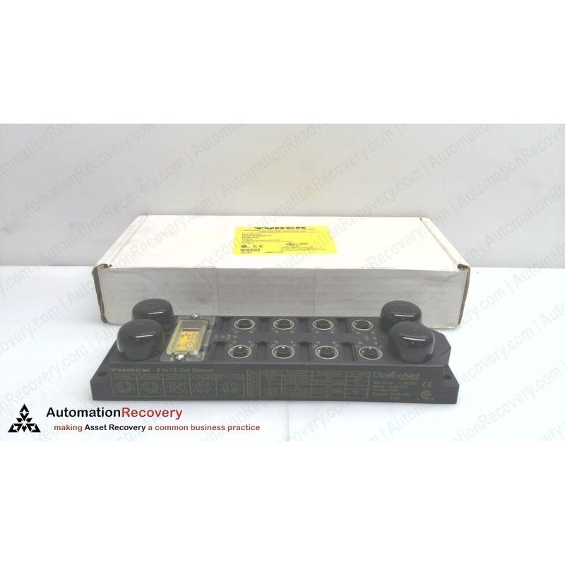 TURCK FDNP-P0808H-TT,适用于 DEVICENET 的紧凑型 I/O 模块,F011