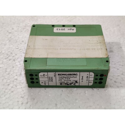 Kongsberg Thermoelement Verst?rker Typ Ga-120/E 0-160 C