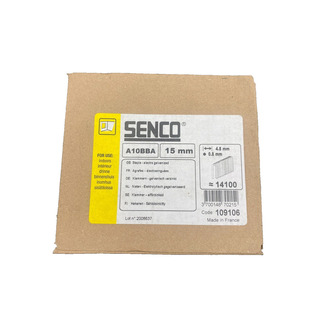 SENCO 109106 A10BBA 15mm AGRAFES ELECTROZINGUEES 14100pcs x2