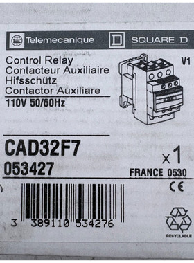 SCHNEIDER ELECTRIC CONTACTEUR AUXILIAIRE CAD32F7 x1