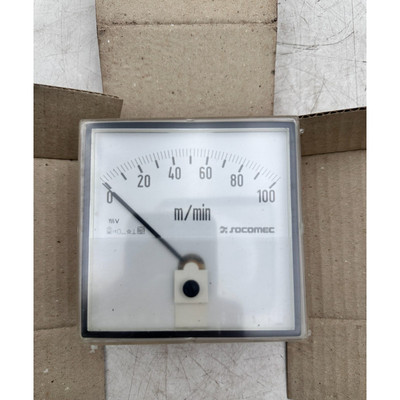 SOCOMEC 155V INDICATEUR DE VITESSE 0-100 m/min