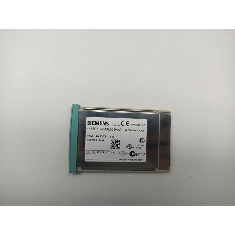 SIEMENS 6ES7-952-1AL00-0AA0 SIMATIC S7, RAM Memory Card for