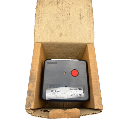 1 pc x PETERCEM GB 650 650.1 220V 50Hz 5VA BOITE DE CONTROLE
