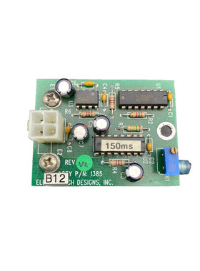 ELECTROMECH DESIGNS 1385 PCB BOARD + OPTO 240D10 RELAY