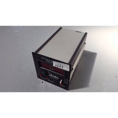 MKS 943 冷 CATHODE 压力高真空控制 wtih 规格,二手