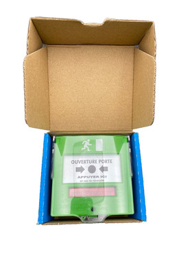 NEUTRONIC 4711V3C DECLENCHEUR MANUEL 2 CONTACTS VERT+CAPOT x