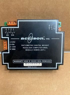 Acrison Ratiometric Digital Weight Resolver Computational Mo