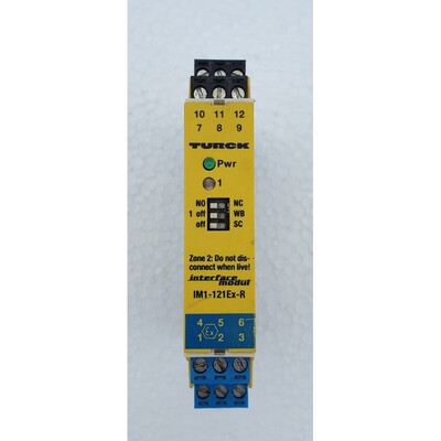 NEW WITHOUT BOX TURCK IM1-121EX-R ISOLATED SWITCHING AMPLIFI