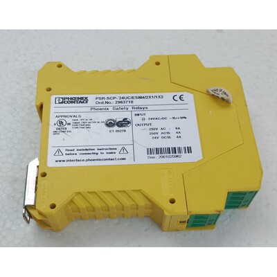 Relais De Sécurité PHOENIX CONTACT PSR-SCP-24UC/ESM4/2×1/