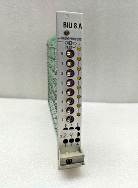 VALMET 自动 BIU8 M8512221 双元输入单元 BIUS 542803-6B