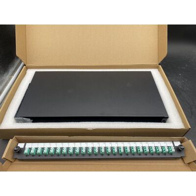 PLATINE RESEAUX TIROIR 24 LC DUPLEX MULTIMODE OM3 x1pc