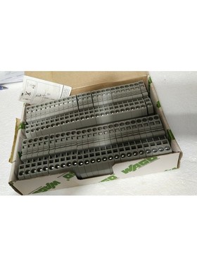 Wago 接线端子 50X 282-901 41A 800V 6 毫米 DinRail 传感器控制