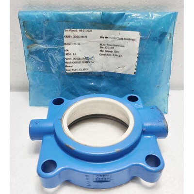 GOULD Pumps INC Gland Assy。 4233710 - CF8M 63887 保修 & 延