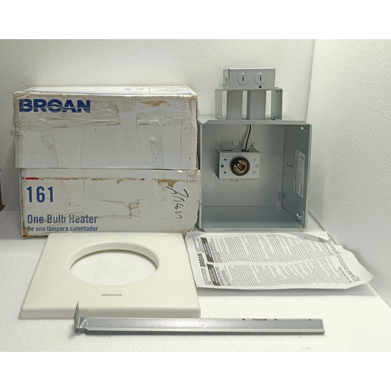 Broan-NuTone 161-H Infrarotlampe Deckenheizung | 120V 60Hz 2