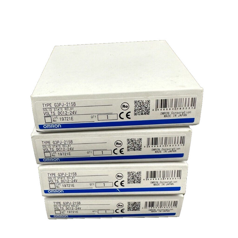 OMRON G3PJ-215B SOLID STATE RELAY DC12-24V x4pc
