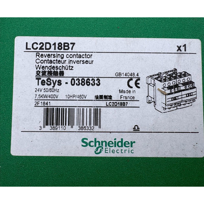 SCHNEIDER ELECTRIC CONTACTEUR LC2D18B7 x1