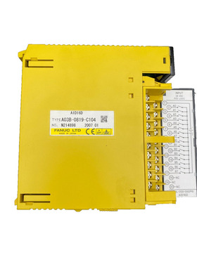FANUC A03B-0819-C104 AID16D INPUT MODULE x1pc