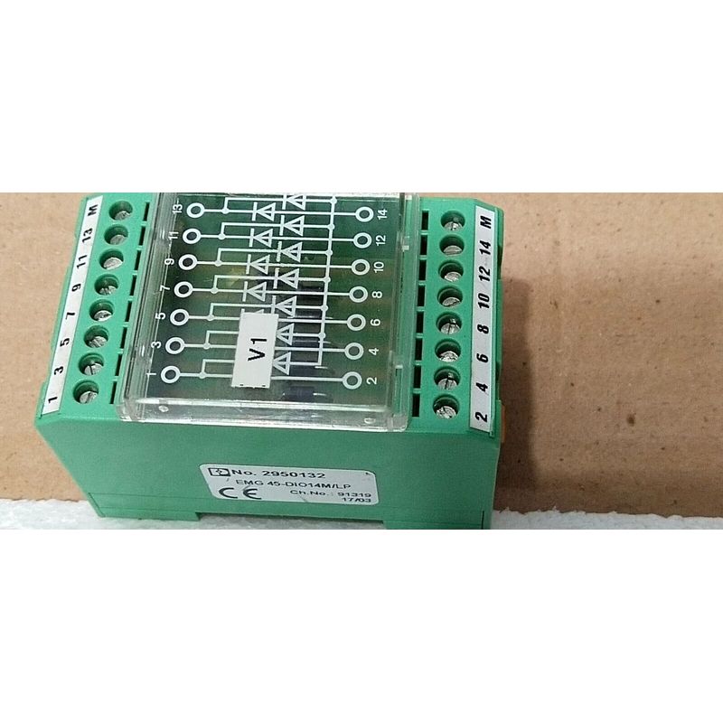 Phoenix Contact Diode Block EMG 45-DIO14M/LP 2950132 PCB 控