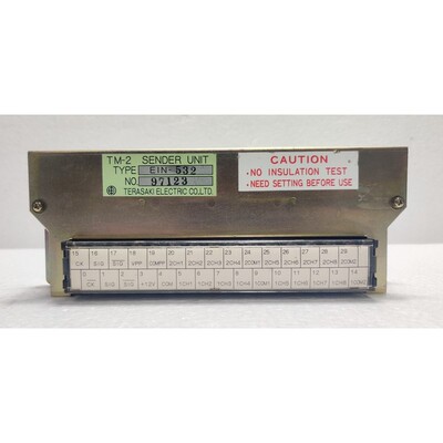 Terasaki Electric TM-2 Sender Unit Typ EIN-532