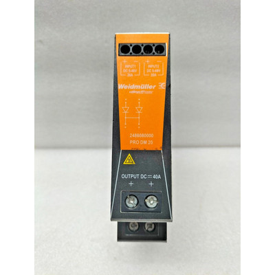 WEIDMULLER PRO DM 20 DIN RAIL DIODE 模块 2486080000