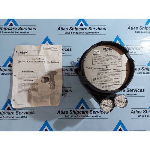 Fisher Controles 3590ST Electro-Pneumatic Válvula Posiciona