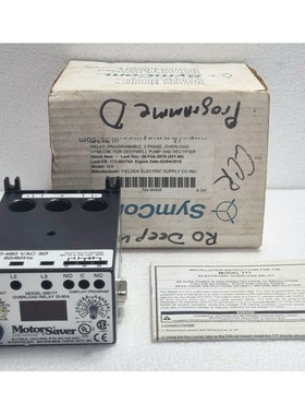 SymCom Motorsaver MS777 Overload Relay 20-90A / 200-480 VAC