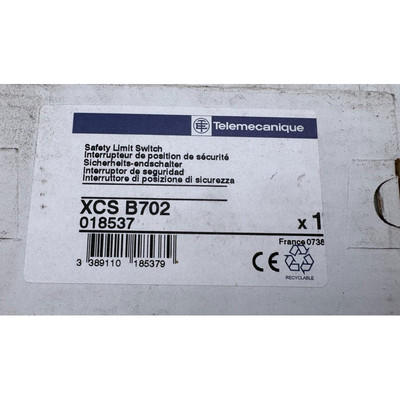 TELEMECANIQUE INTERRUPTEUR DE POSITION XSC B702 x1
