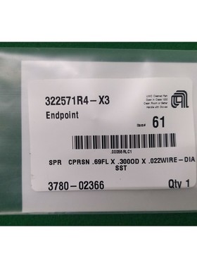 AMAT 3780-02366 SPR CPRSN 0.69F.022WIRE-DIASST,全新