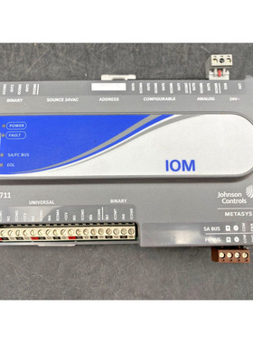 JOHNSON CONTROLS METASYS IOM IOM4711 MS-IOM4711-0 NETWORK CO