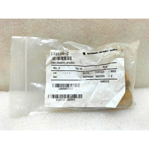 NATIONAL OILWELL VARCO NOV 118128-Z ZINC ANODES