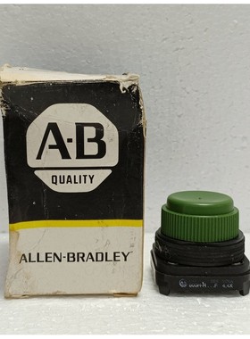 Allen-Bradley 800H-R1 Push Button Green Booted Cap NEMA 4X N