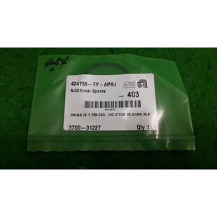 AMAT 3700-01227 Oring ID 1.799 CSD 103 VITON 75 DURO BLK,全