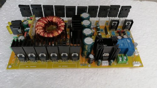 新款直流12V大功率单声道500W发烧纯后级功放板