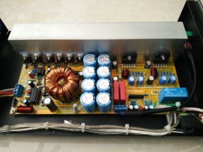 直流12V LM3886纯后级2X68W。音乐发烧前级功放