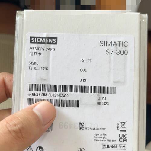 6ES7 953-8LJ31-0AA0 储存卡 512KB S7-300工控配件议价维修